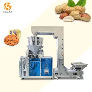 Automatic horizontal Stand Up Zipper Bag Filling Grain Packaging For Tamarind Candy Packing Machine