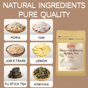 ชาสมุนไพรคุณภาพสูง รสชาติธรรมชาติ ช่วยล้างพิษ บำรุงตับ ขจัดกลิ่นปาก แก้ปัญหาลมหายใจไม่พึงประสงค์ - Product Image 3