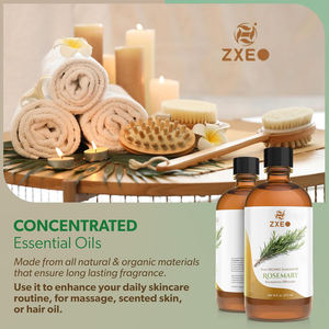 Huile essentielle de <span class=keywords><strong>romarin</strong></span> pur pour l'aromathérapie, la fabrication de savon, les bougies, la <span class=keywords><strong>lessive</strong></span>, le parfum, les nettoyants ou les diffuseurs-Grand verre ambré - Product Image 4