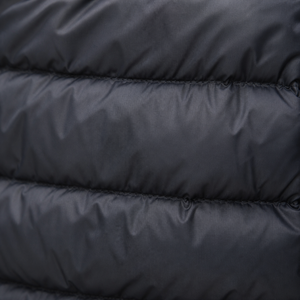 Manteau d'hiver unisexe pour homme, à capuche, couleur unie, fermeture éclair, style décontracté, noir, coupe ajustée, 90% de duvet - Product Image 6