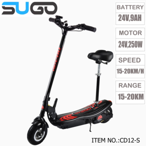 Mobolity Electric <strong>Scooter</strong> Fat Wheel E-step off Road 250w Electric <strong>Scooter</strong> for <strong>Adult</strong> with <strong>Seat</strong> Foldable Front Tube and Saddle - Product Image 3