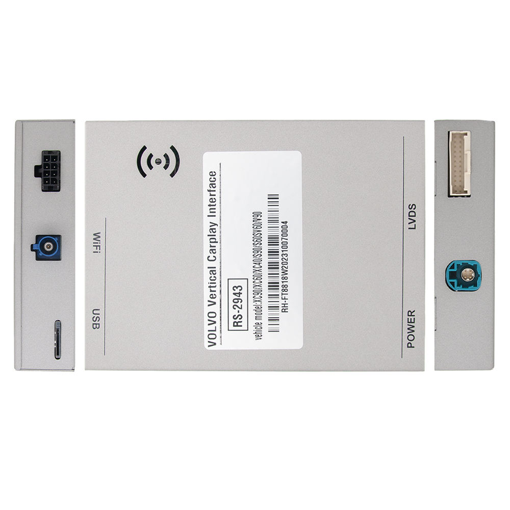 Carplay Ai Box Android 13 for volvo V90 Xc90 Xc60 Xc40 S90 S60 v60 apple  Carplay Android Auto Integration Box