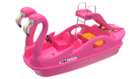 Swan Boats Bateau à pédales à eau électrique Conception de sports de loisirs pour le divertissement pour les parcs aquatiques