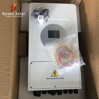 Système hybride solaire-éolien complet 5KW 10KW, kits de générateurs éoliens 48V-220V pour usage domestique
