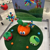 Mascotte géante gonflable de 6,6 m en forme de carotte de dessin animé, tomate, pomme, modèle publicitaire gonflable de fruits et légumes, promotion alimentaire gonflable