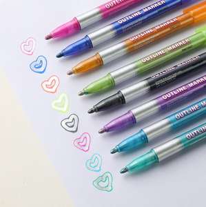 Marqueur métallique arc-en-ciel sans odeur - Product Image 5