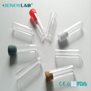 플라스틱 실험실 12X75MM 시험관 투명 원형 바닥 튜브 PP PS - Product Image 6