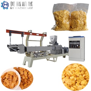 Nueva Línea de Producción de Cereales Instantáneos, Anillos de Cereales Crujientes, Máquina Procesadora de Maíz Inflado para Desayuno - Product Image 1