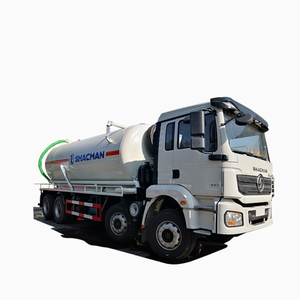 Nettoyeur de canalisations à haute pression, 150-250 CV, 4*2, Shacman, 1-10T, manuel, diesel, pour élimination des boues, nettoyage des égouts, fosses septiques, réservoir de jet haute pression - Product Image 1