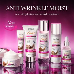 OEM Label <strong>Snail</strong> Recombinant Collagen 6-piece <strong>Face</strong> <strong>Cream</strong> Lotion Skin Care Set Lightening <strong>Cream</strong> Whitening Serum Beauty Products - Product Image 2
