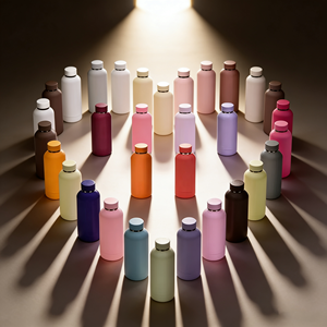 Custom Logo 500ml Double Wall Stainless Steel Tumbler Small Mouth 40oz Vacuum Flask Sports Camping Soft Business <b>Gifts</b> <b>Gift</b> - Product Image 3