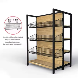 Étagère de supermarché double face moderne en métal robuste 2021, présentoir de jouets pour épicerie rapide - Product Image 3