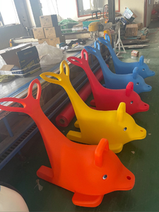 OEM定制海豚形状滑冰助手动物溜冰场设备 - Product Image 6