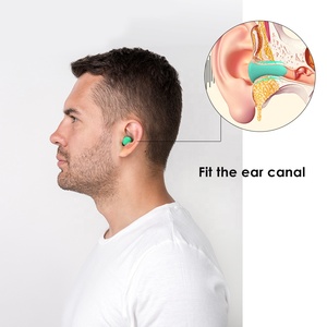 Tapones para los Oídos Desechables <span class=keywords><strong>de</strong></span> Espuma Suave con Certificación CE SNR38dB, Protección Auditiva para Dormir, Viajar y Trabajar, Anti-Ronquidos, Cómodos - Product Image 3