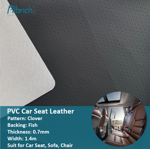 Pelle PVC Durevole da 0,7mm Resistente ai Graffi con Design Unico, Sottopelle Rinforzato a Squame di Pesce per Sedili Auto e Moto - Product Image 1