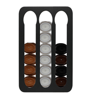 Meilleure vente panier armoire organisateurs café dosettes support organisateur installation pour Capsules stockage Porta Capsule pour NESPRESSO