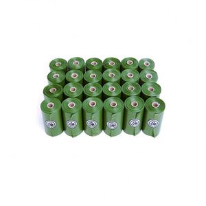 Cornstarch Eco Friendly Customized Dog Poop <b>Bags</b> Custom Printed <b>Compostable</b> Pbat Corn Starch Doggy Poo Dog Waste Poop <b>Bags</b> - Product Image 3