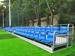 Sièges fixes Yourease sur structure en alliage d'aluminium à niveaux pour installation permanente, modèle YY-3LD-2225, directement de l'usine - Product Image 3