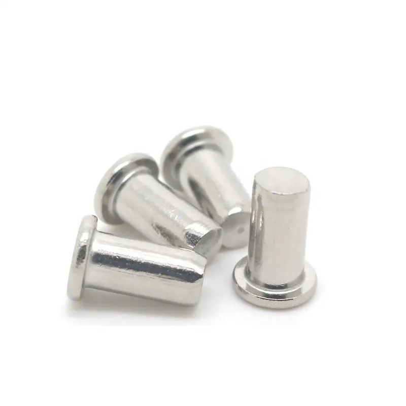 Copper stainless steel semi-hollow solid nail rivets for aluminum boats rivet with logo sunglasses