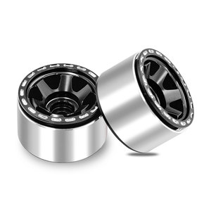Jantes Beadlock en alliage de 1,0 pouce pour voitures RC, pièces de mise à niveau pour modèles 1/18 <span class=keywords><strong>Trx4M</strong></span>, 1/24 Scx24, Fms, Fcx24, Gladiator, Bronco, C10, accessoires métalliques - Product Image 5