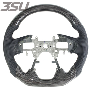 Volante de Fibra de Carbono Compatible con <span class=keywords><strong>Honda</strong></span> <span class=keywords><strong>Civic</strong></span>, Fit, Spiro, Accord, CRZ <span class=keywords><strong>Type</strong></span>-<span class=keywords><strong>R</strong></span> FK8, Insight, S2000 <span class=keywords><strong>Type</strong></span>-<span class=keywords><strong>R</strong></span> GK5 - Product Image 1