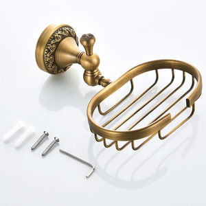 Portasapone da Parete in Ottone Massiccio di Alta Qualità, Stile Vintage, Portasapone in Ottone Anticato - Product Image 6