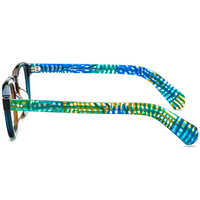 Monturas de Gafas Ópticas de Acetato Borregls para Hombre, Nueva Marca de Diseño, Gafas Cuadradas Vintage Retro para Mujer, Lentes 19412