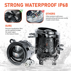 Proyector de Luz Láser Zde20 de 12V, Blanco 6000K, 100W, 24000Lm, Lente de 2.0 Pulgadas, Bi-LED para Auto, <span class=keywords><strong>Toyota</strong></span> Axio, Luz Antiniebla, IP67 - Product Image 6