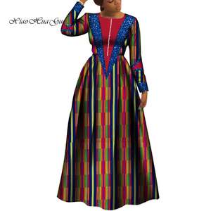 Femmes africaines Batik Imprimé <span class=keywords><strong>Bazin</strong></span> Riche <span class=keywords><strong>Robe</strong></span> Femmes <span class=keywords><strong>Robe</strong></span> Longue Tissu Coton Cire <span class=keywords><strong>Boubou</strong></span> Dashiki <span class=keywords><strong>Robe</strong></span> Femmes - Product Image 6