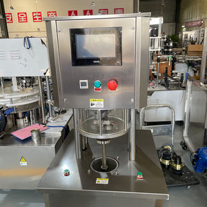 Machine de mise sous vide électrique pour légumes en conserve et boissons, pour l'emballage en caisse avec matériau en bois - Product Image 4