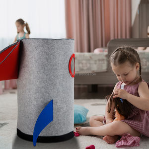 Cesto para Ropa Plegable, Ligero, Ecológico y Duradero, de Tela, para Guardar Ropa en el Armario y el Baño - Product Image 5