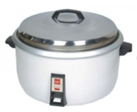 Autocuiseur Électrique Commercial 23L en Acier Inoxydable 220V pour Restaurant et Hôtel, Contrôle Mécanique par Minuteur, Revêtement Antiadhésif Intérieur