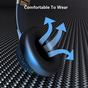 07S Inalámbrico RGB Plegable Ajustable Estéreo Gaming Auriculares + TF Play + 3,5mm AUX 3 Modos HIFI Heavy Bass Computer - Product Image 5