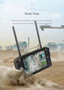 Nouvelle arrivée Skydroid H30 Télécommande haut de gamme - Écran tactile HD 10,1 pouces Portée longue portée de 50 km Triple fréquence Drone RC dynamique - Product Image 3