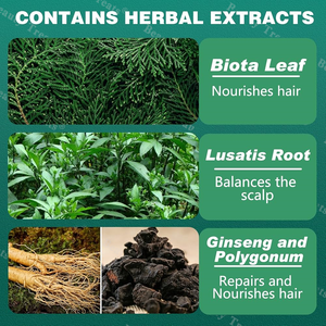 แชมพูสบู่สกัดจากพืชออร์แกนิก สูตร 2-in-1 ป้องกันผมชี้ฟู ผสมสารสกัดจากโรสแมรี่และโสม ผลิตภัณฑ์ดูแลเส้นผม - Product Image 3