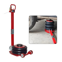 Cric pneumatique pliable robuste réglable 3t pour outils de levage de voiture