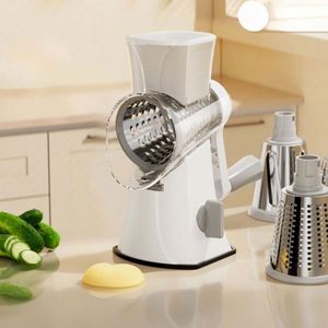Hand Roller Multi-Functional <b>Vegetable</b> <b>Cutter</b> Round Rotary Cheese Grater Veggie Potato Chopper Fruit & <b>Vegetable</b> Slicer Tool - Product Image 1