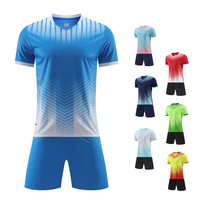 Maßgeschneiderte Blanko Fußballtrikots für Herren und Kinder, Polyester 100%, Schnelltrocknend, Trainingskleidung, Sportbekleidung Großhandel
