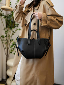 Fabricants de sacs à main seau fourre-tout en cuir PU à la mode de haute qualité - Product Image 5