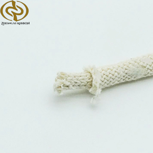 Dây thừng cotton xoắn tự nhiên, dây macrame cotton, dây móc tròn, dây có họa tiết gợn sóng, dây răng cưa - Product Image 3