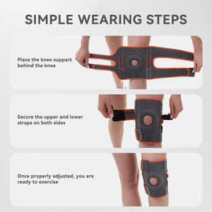Rodillera Boer con Estabilizadores Laterales y Almohadillas de Gel para la Rótula para una Rápida Recuperación, para Hombres y Mujeres - Product Image 4