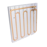 Dissipateur thermique en cuivre et aluminium sur mesure pour processeur, plaque de refroidissement liquide haute puissance