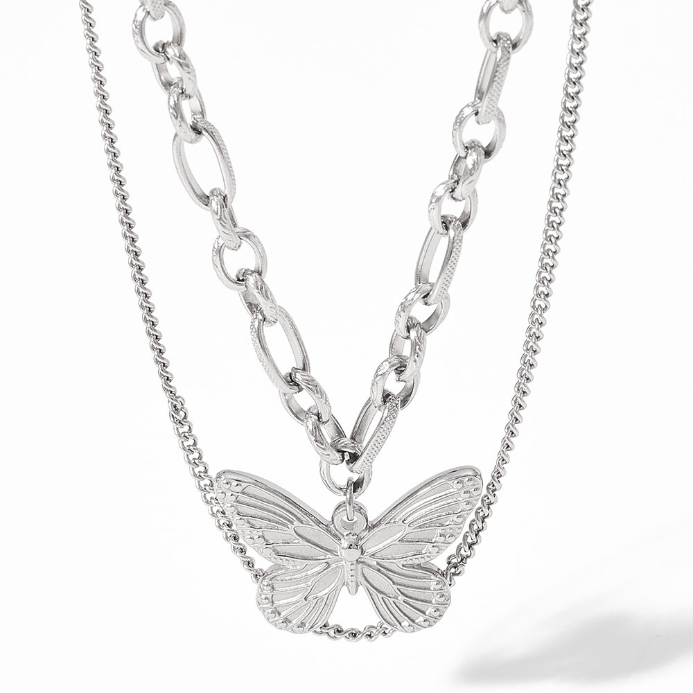 moon necklace gold