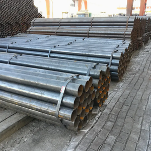 Tuyau en <span class=keywords><strong>fer</strong></span> galvanisé DE 60 <span class=keywords><strong>mm</strong></span>, épaisseur 2,5 <span class=keywords><strong>mm</strong></span>, longueur 6 m pour projets de construction, lutte contre l'incendie, irrigation, alimentation des infrastructures - Product Image 1