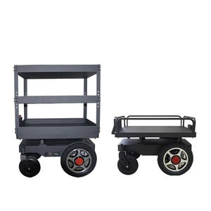 Robot de suivi automatique Follow Me Robot, chariot de transport assisté par robot avec moteur et propulseur 2kW, puissance 36V, robot de suivi automatique - Product Image 4