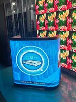 Station de DJ : Façade de table portable, écran LED mural vidéo couleur, haute luminosité, sans soudure, pour intérieur