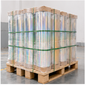<span class=keywords><strong>Feuille</strong></span> <span class=keywords><strong>de</strong></span> film holographique dichroïque arc-en-ciel en PET pour l'emballage <span class=keywords><strong>de</strong></span> boîtes cadeaux - Product Image 2