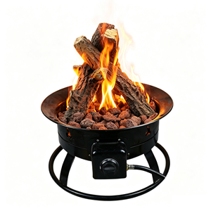 Ensemble <span class=keywords><strong>de</strong></span> bûches décoratives en céramique pour foyers <span class=keywords><strong>de</strong></span> jardin à gaz - Product Image 4