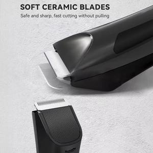 Máquina Profesional para Cortar el Cabello, Recortadora de Barba, Afeitadora Eléctrica para Hombres, Máquina para Afeitar las Zonas Íntimas, Maquinilla de Afeitar de Seguridad - Product Image 4