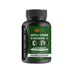 Private Label Apple Cider Vinegar Softgel Capsules + Keto Capsules Vitamin C Proprietary <b>Blend</b> for Adult Use Weight Management - Product Image 1